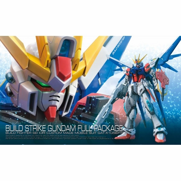 Bandai Hobby RG 1/144 #23 Build Strike Gundam Full Package (5063084) Art Item