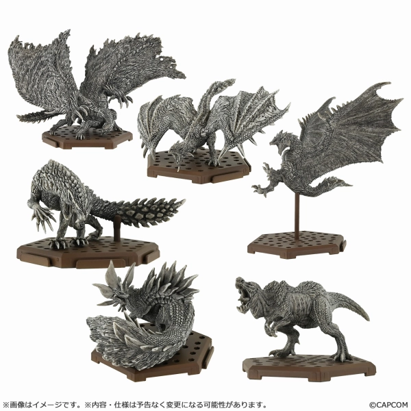 Capcom Figure Builder Monster Hunter Standard Model Plus Stone Ver. Vol.1 (set of 6) PVC Display Collectible Unit