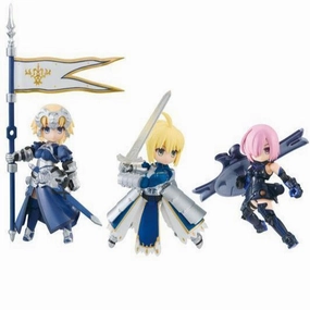 Vinyl Model MEGAHOUSE DESKTOP ARMY Fate/Grand Order Vol.1 Mash/Altria/Jeanne