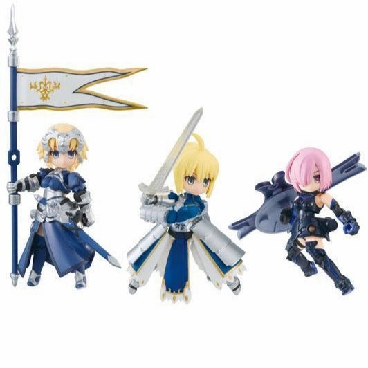Vinyl Model MEGAHOUSE DESKTOP ARMY Fate/Grand Order Vol.1 Mash/Altria/Jeanne