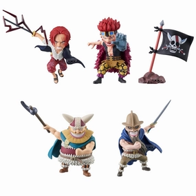 Collectible Display One Piece WCF World Collectable Figure "Red Hair Pirates" (Each)