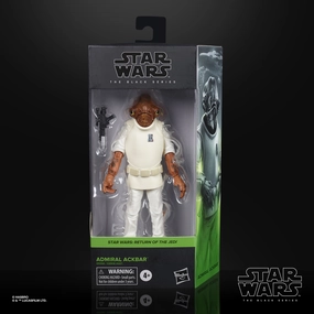 Star Wars The Black Series Admiral Ackbar (Return of the Jedi) 6-Inch Action Figure Toy Figurine