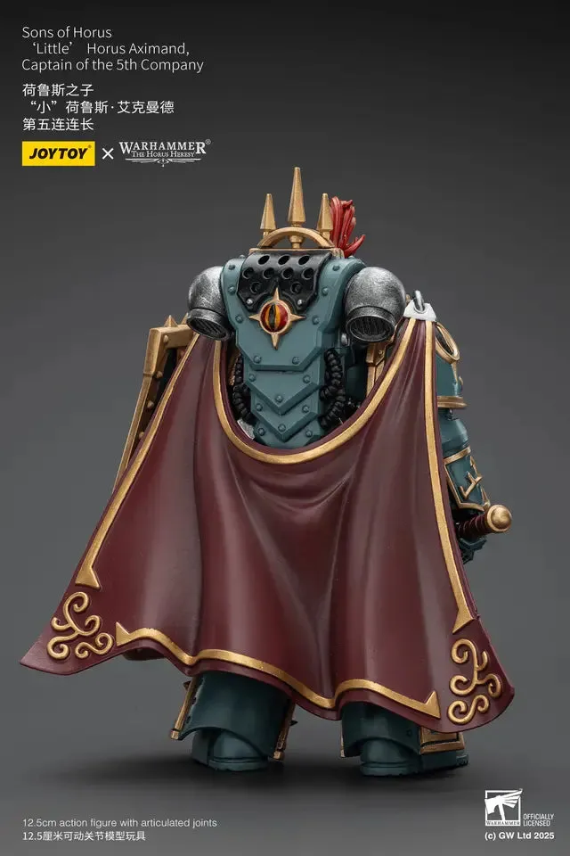 WARHAMMER Sons of Horus 'Little?? Horus Aximand Captain of the 5th Company Desktop Decor PVC Model