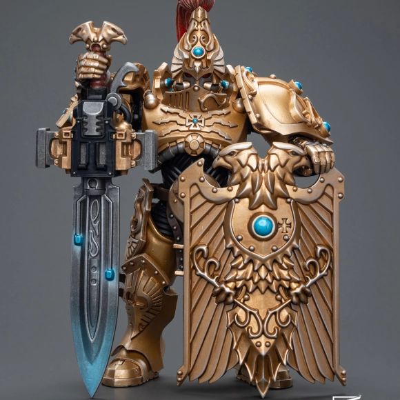 Limited Piece WARHAMMER 40K Adeptus Custodes Custodian Guard with Sentinel Blade and Praesidium Shield
