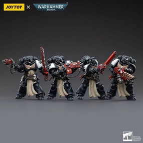 Premium Statue Decorative Object WARHAMMER 40K Black Templars Army Primaris Crusader Squad