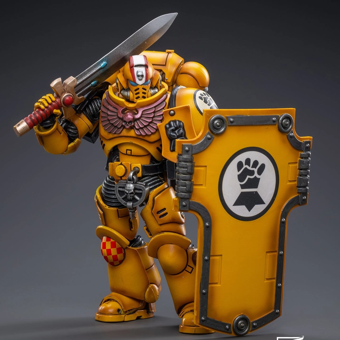 WARHAMMER 40K Imperial Fists Intercessors Primaris Lieutenant Naviaz Science Model