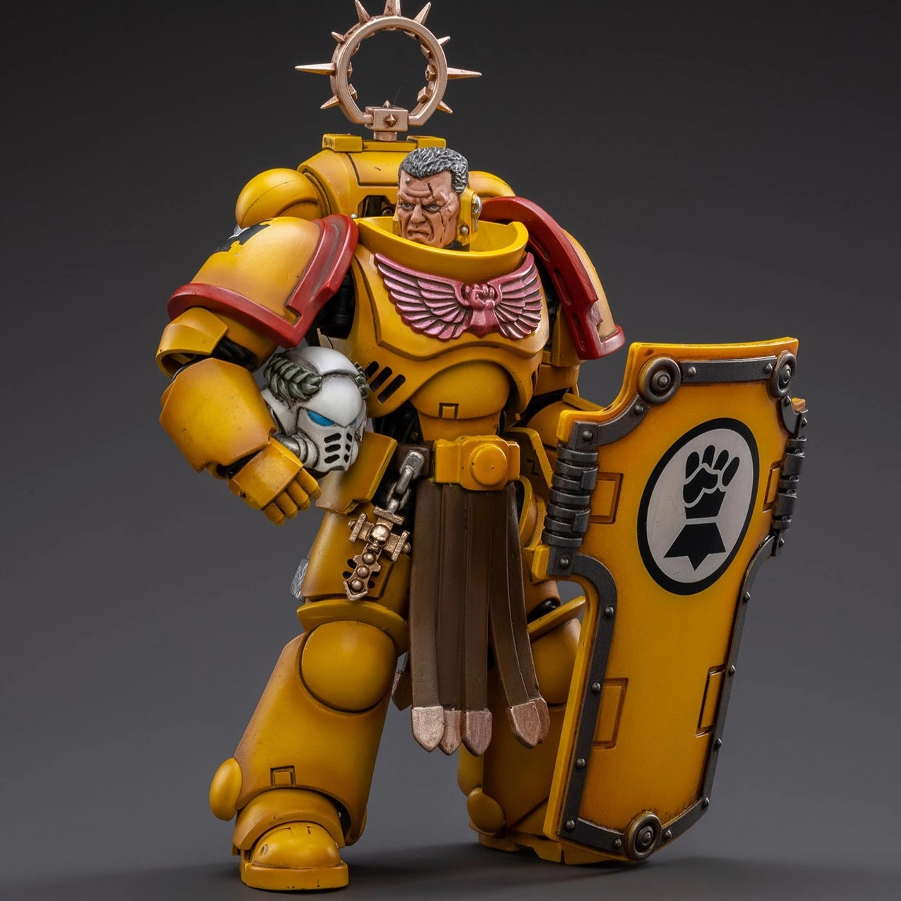 Dog Statue Car Model WARHAMMER 40K Imperial Fists Veteran Brother Thracius