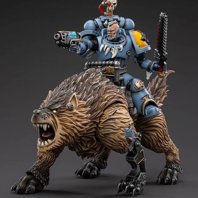 WARHAMMER 40K Space Wolves Thunderwolf Cavalry Bjane Art Series