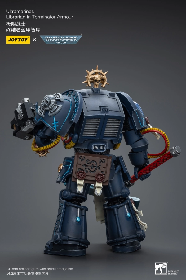 Vinyl Item Press Worthy WARHAMMER 40K Ultramarines Librarian in Terminator Armour
