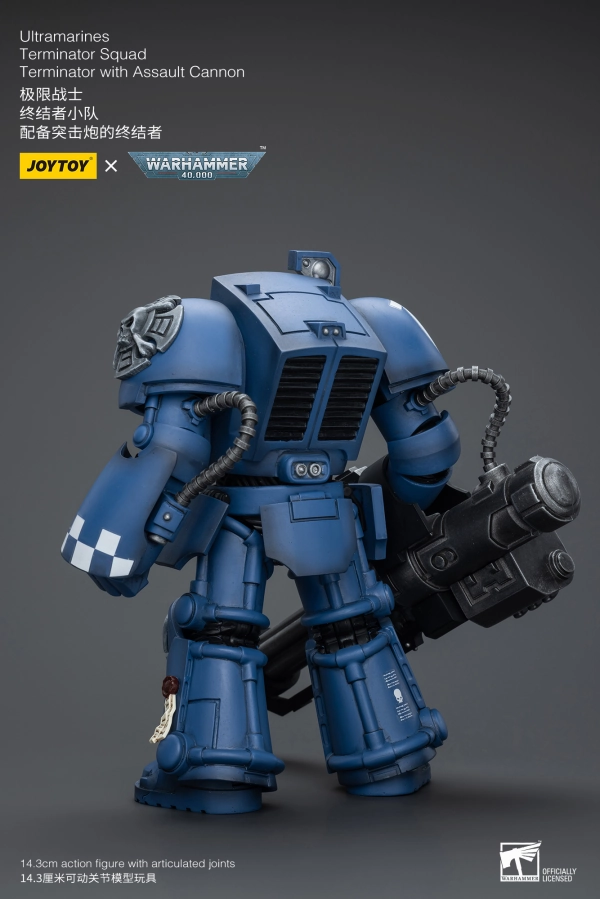 WARHAMMER 40K Ultramarines Terminator Squad Terminator with Assault Cannon Video game