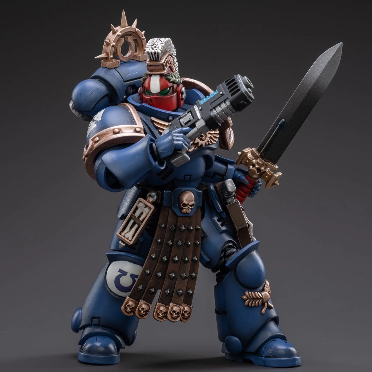 WARHAMMER 40K Ultramarines Veteran Sergeant Icastus Convention Exclusive Viking Statue