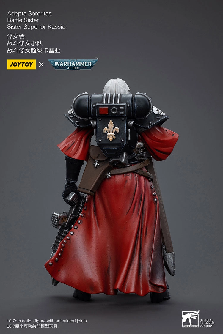 Display Statue Blog Feature WARHAMMER Adepta Sororitas Battle Sister Sister Superior Kassia (Reissue)