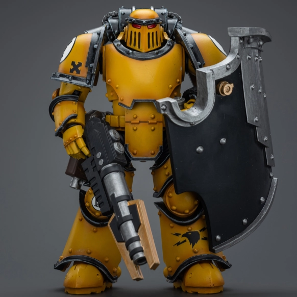 Vinyl Goods WARHAMMER Imperial Fists Legion MkIII Breacher Squad Legion Breacher with Lascutter