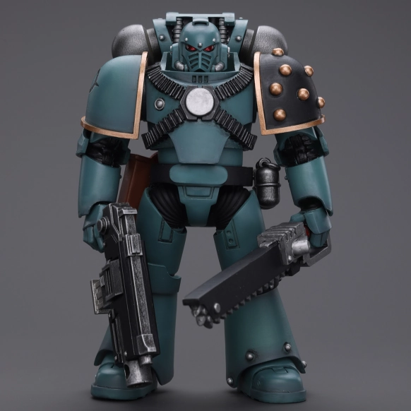 WARHAMMER Sons of Horus MKIV Tactical Squad Legionary with Bolter Blockchain Token Stone Statue