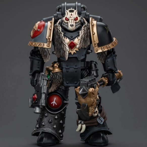 WARHAMMER Space Wolves Deathsworn Pack Deathsworn 3 Chibi Sculpture