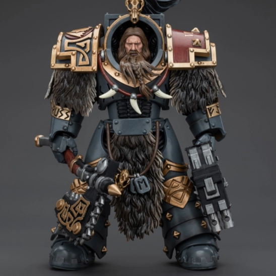 Miniature Replica Digital Sculpt WARHAMMER Space Wolves Varagyr Wolf Guard Squad Varagyr Terminator 2