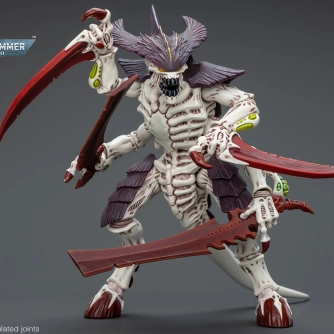 WARHAMMER Tyranids Hive Fleet Leviathan Tyranid Warrior with Boneswords Miniature Piece