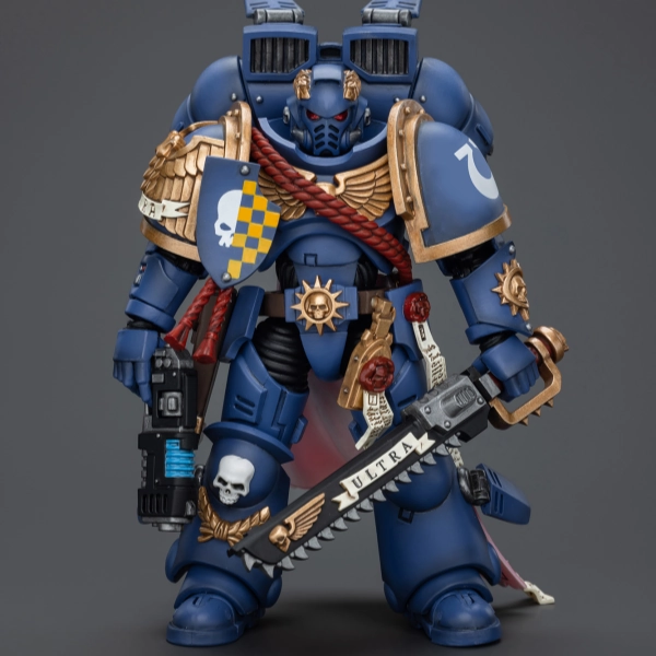 Cowboy Sculpture Modern Living WARHAMMER Ultramarines Captain With Jump Pack (Reissue)