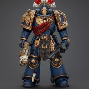 WARHAMMER Ultramarines Relic Secundus Armour with Artificer Bolt Rifle Chainsword and Bolt Pistol Art Replica Ocean Creature