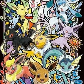 Deity Statue Eevee Evolutions "Pokemon" Jigsaw Puzzle (PK208-AC01)