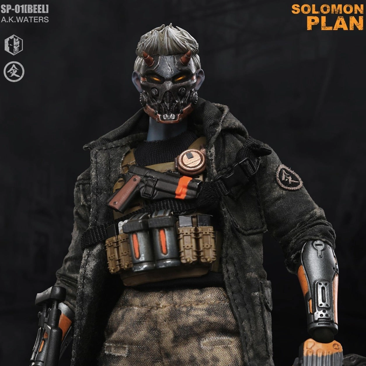 Ship Figure Luxury Collectible DAMTOYS [DAM-SIP001A] SOLOMON IN PLAN BEEL MASK VERSION 1/12