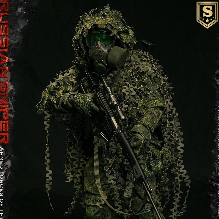 DAM Toys Armed Forces of the Russian Federation Sniper Special Edition 1/6 Glow In Dark
