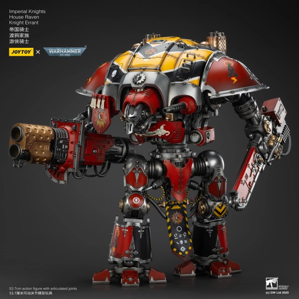 WARHAMMER Imperial Knights House Raven Knight Errant Gold Leaf Variant Cover