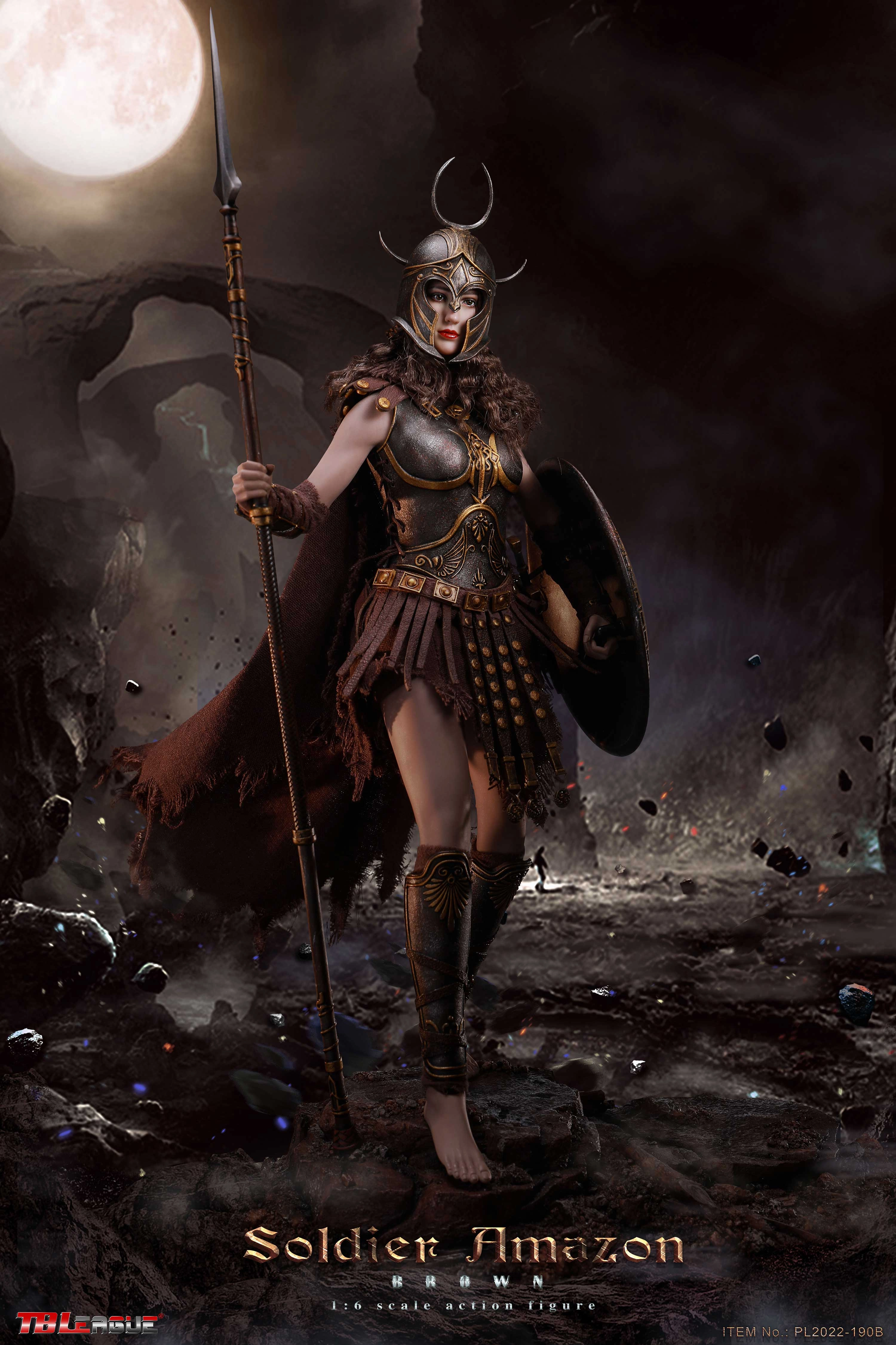 Rustic style Vinyl Decor Phicen TBLeague Soldier Amazon - Brown 1/6 Action Figure