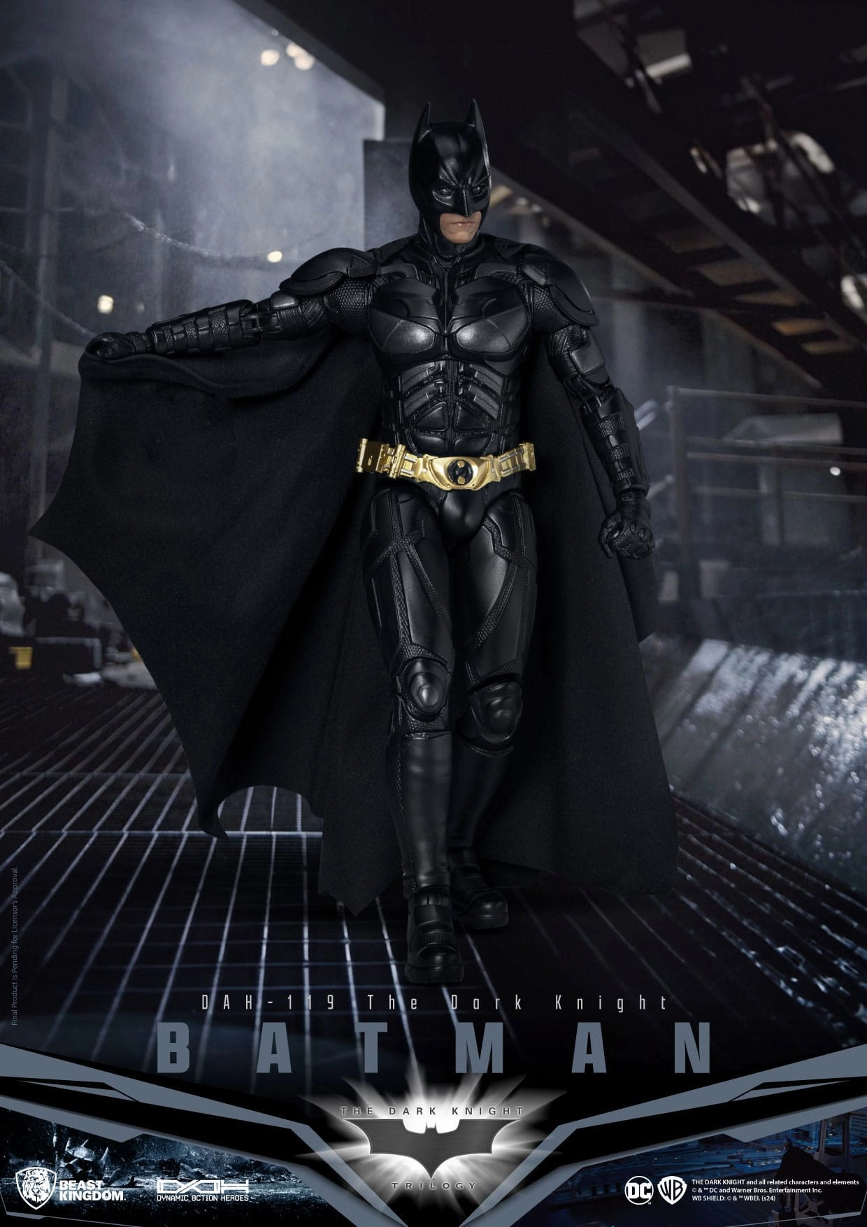 Niche Interest Beast Kingdom DC Comics Batman (The Dark Knight) Dynamic 8ction Heroes 1/9 Action Figure